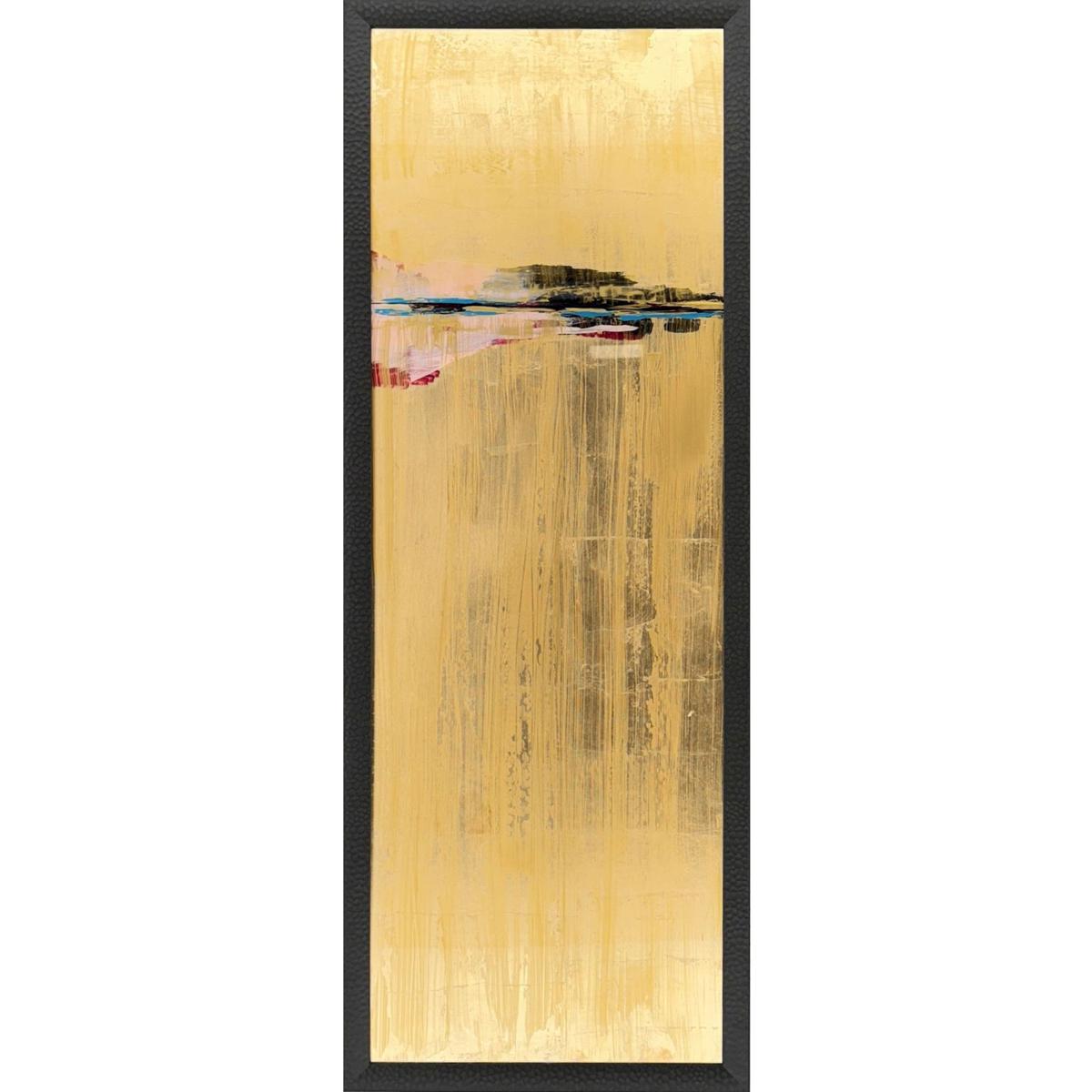 Paragon 22911 Invigoration Metallic and Black and Pink and Turquoise Framed Art, The Studio