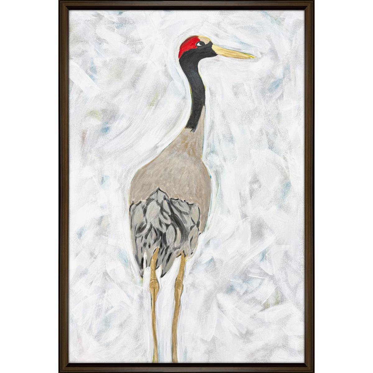 Paragon 22955 Good Wish White and Gray and Brown Framed Art, The Studio