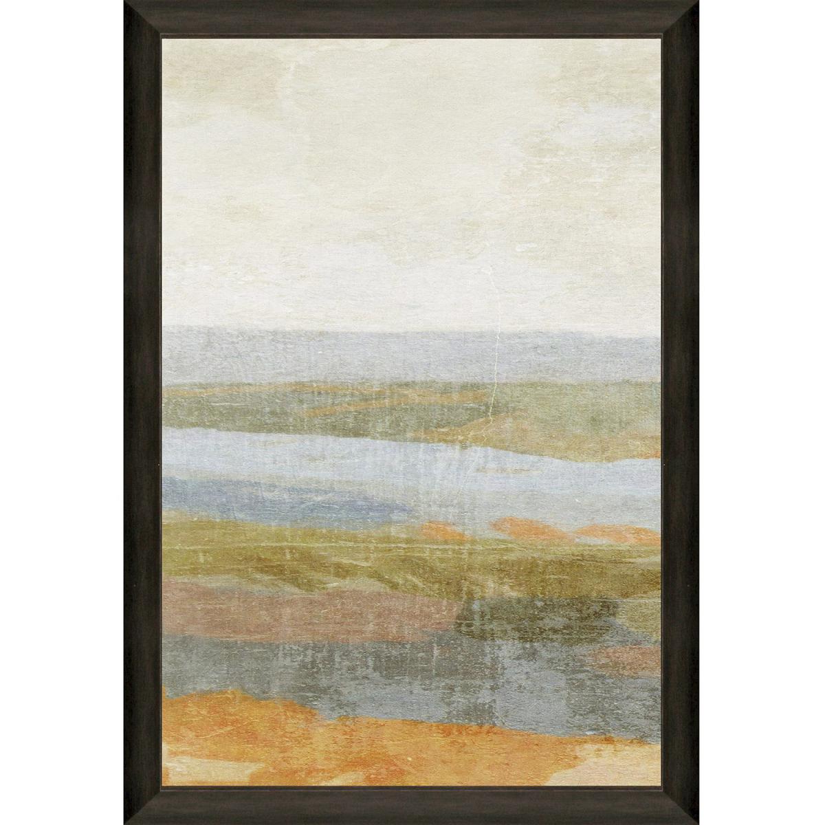 Paragon 31698 Sonoran Green and Multi and Orange and Rust Framed Art