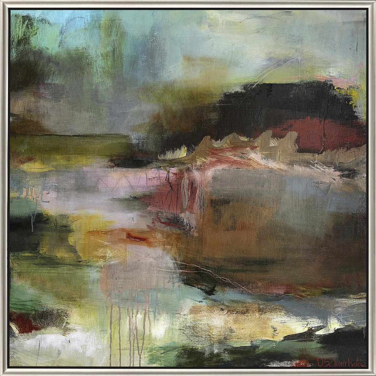 Paragon 31933 Overflow Blue and Green and Pink and Red Canvas