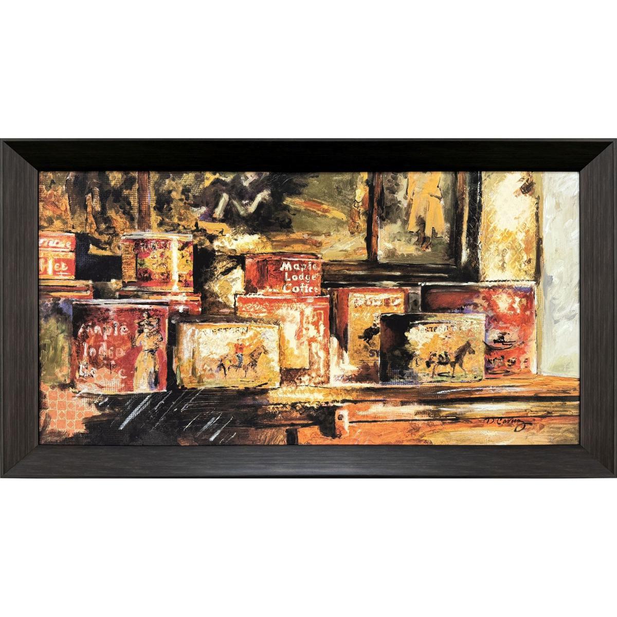 Paragon 32430 General Store Brown and Blue and Multi and Rust Framed Art