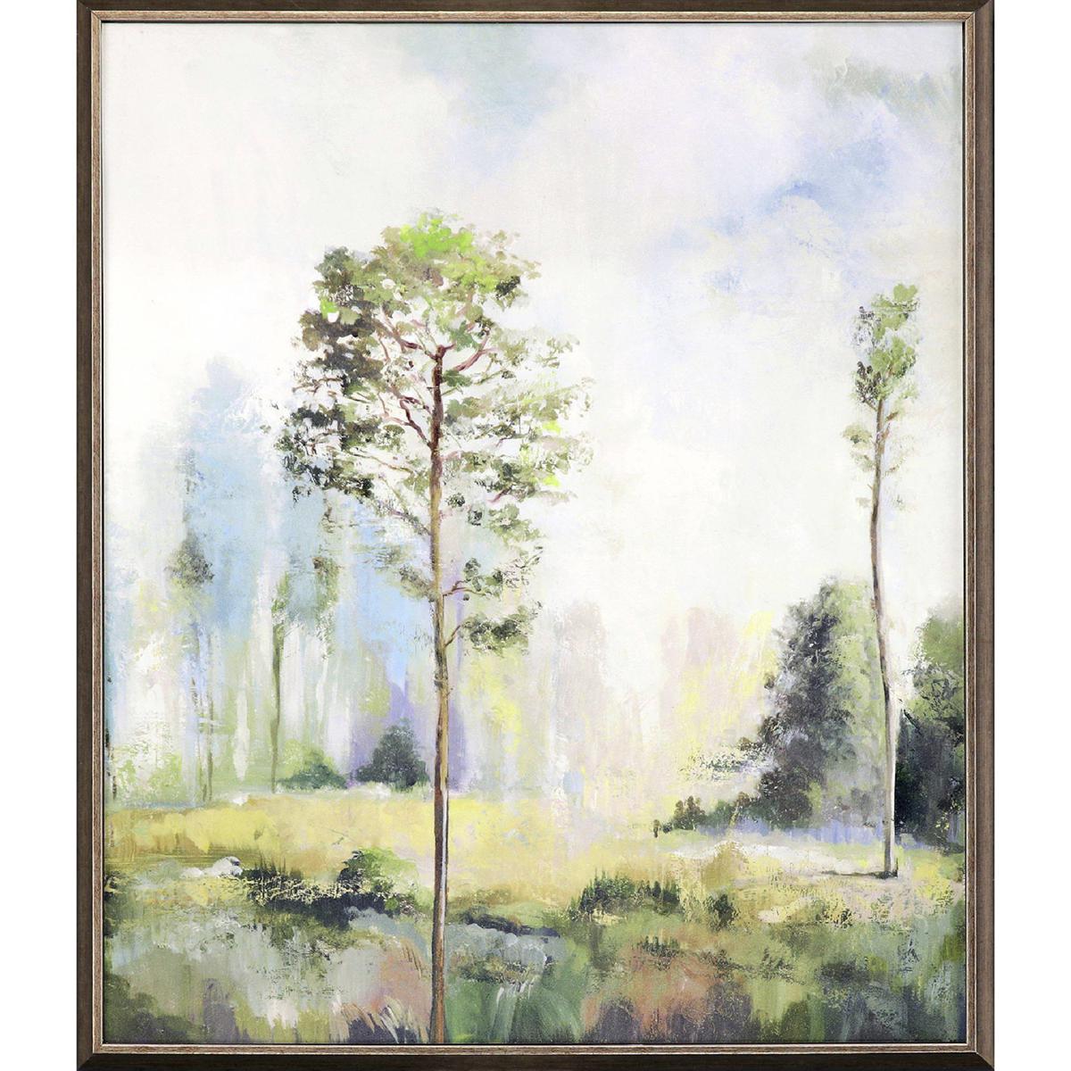 Paragon 47034 Tall Green Trees 25 X 21 inch Non-Glass Framed Art, Propac