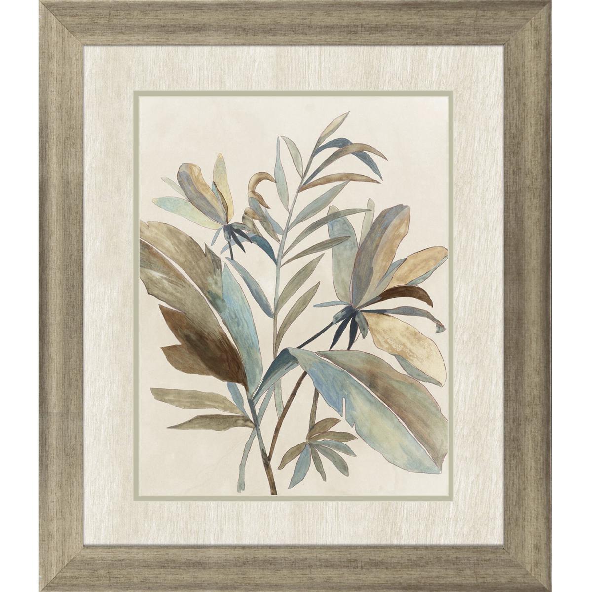 Paragon 47119 Vintage Tropics Blue and Green and Beige and Brown Framed Art Propac