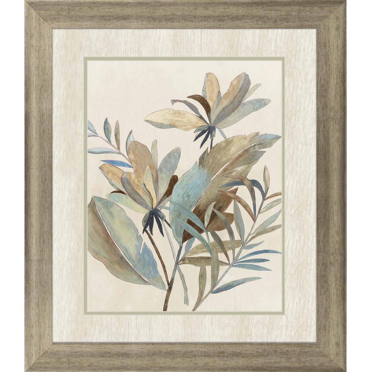 Paragon 47120 Vintage Tropics Blue and Green and Beige and Brown Framed Art Propac