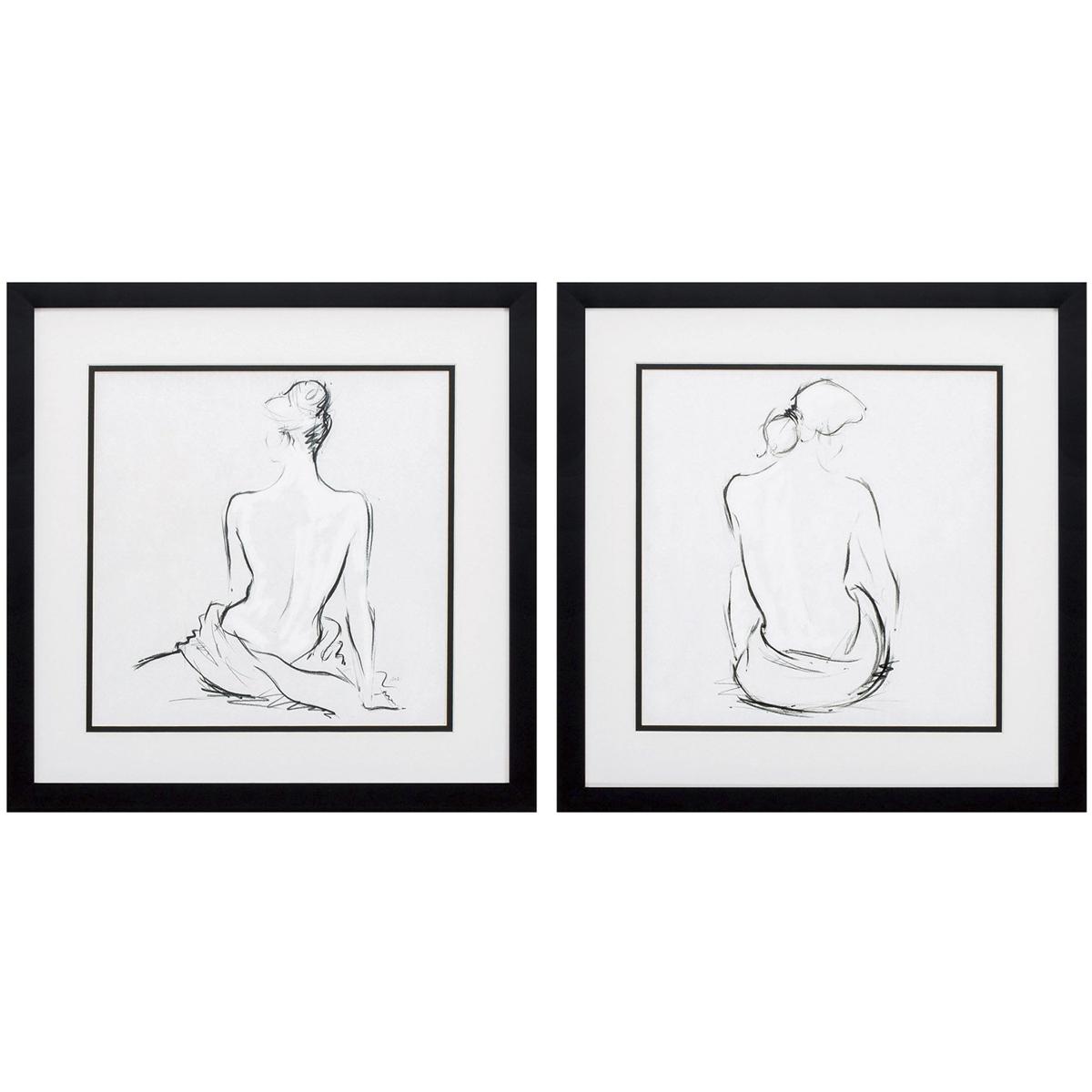 Paragon 48177 Vintage Neutral and Black and White Framed Art, Propac