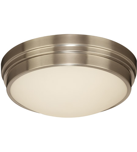 Plc Lighting 99900snled Turner Led 14 Inch Satin Nickel Flush Mount Ceiling Light