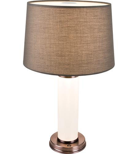 PageOne PT140918-DT/GG Quintas 20 inch 20.00 watt Deep Taupe Table Lamp Portable Light photo