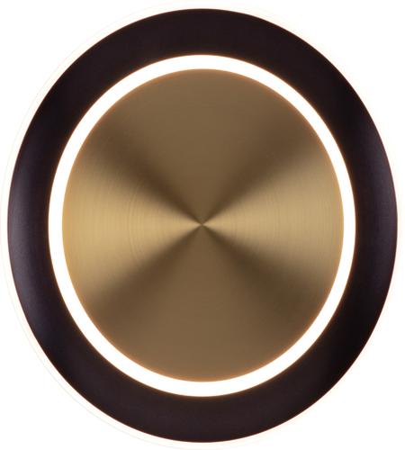 PageOne PW131436-AB/BB Saturn LED 4 inch Antique Brass and Black Bronze Wall Sconce Wall Light photo