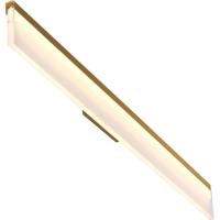 PageOne PW030003-AB Lange 35 inch Antique Brass Vanity Light Wall Light photo thumbnail