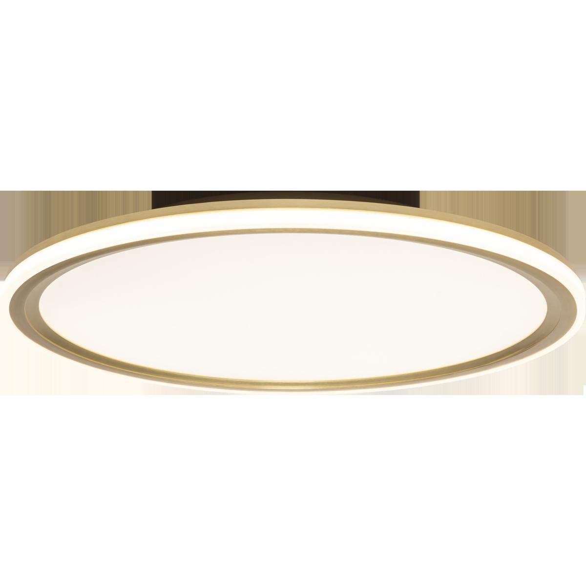 Lighting New York PC111317-MBG PageOne Lucerio LED 17.72 inch Matte Brushed Imitation Gold Flush Mount Ceiling Light PC111317-MBG - Open Box