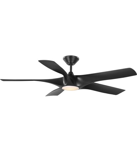 Progress P250059 031 30 Vernal 60 Inch Black Outdoor Smart Ceiling Fan Led - 60 Inch Black Ceiling Fan Without Light