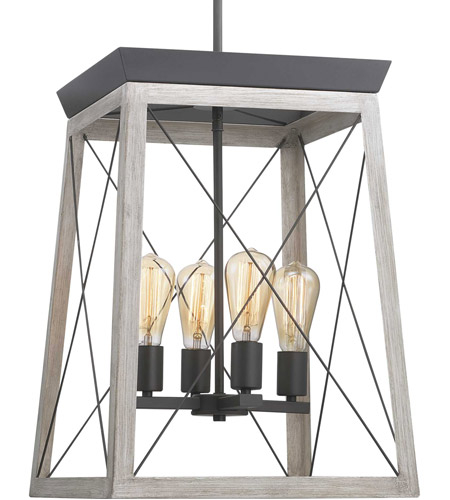 Progress P500178 143 Briarwood 4 Light 16 Inch Graphite Foyer