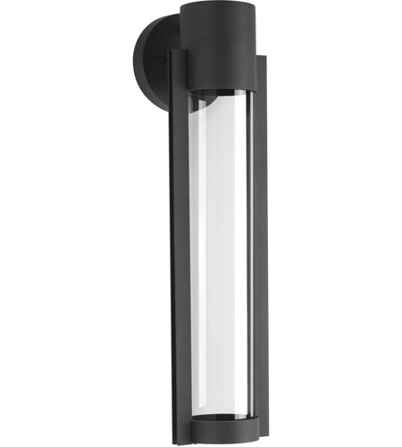 Progress P560056-031-30 Z-1030 LED LED 20 inch Textured Black Outdoor Wall  Lantern, Medium, Progress LED