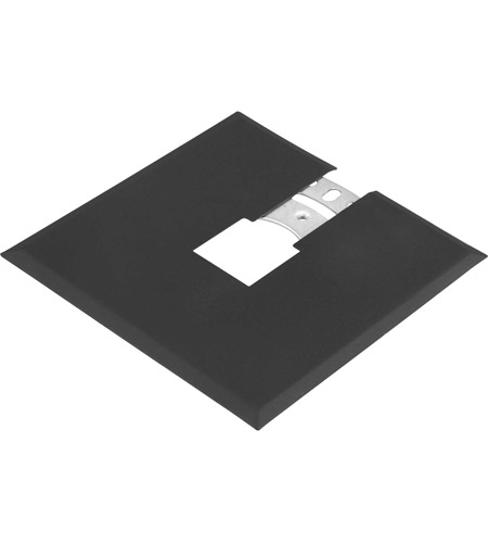 Progress Lighting P8753-31 Canopy Kit Flush Mount Mounting Plate Can Be Used Anywhere Along Track Slips Between Ceiling and Track Black