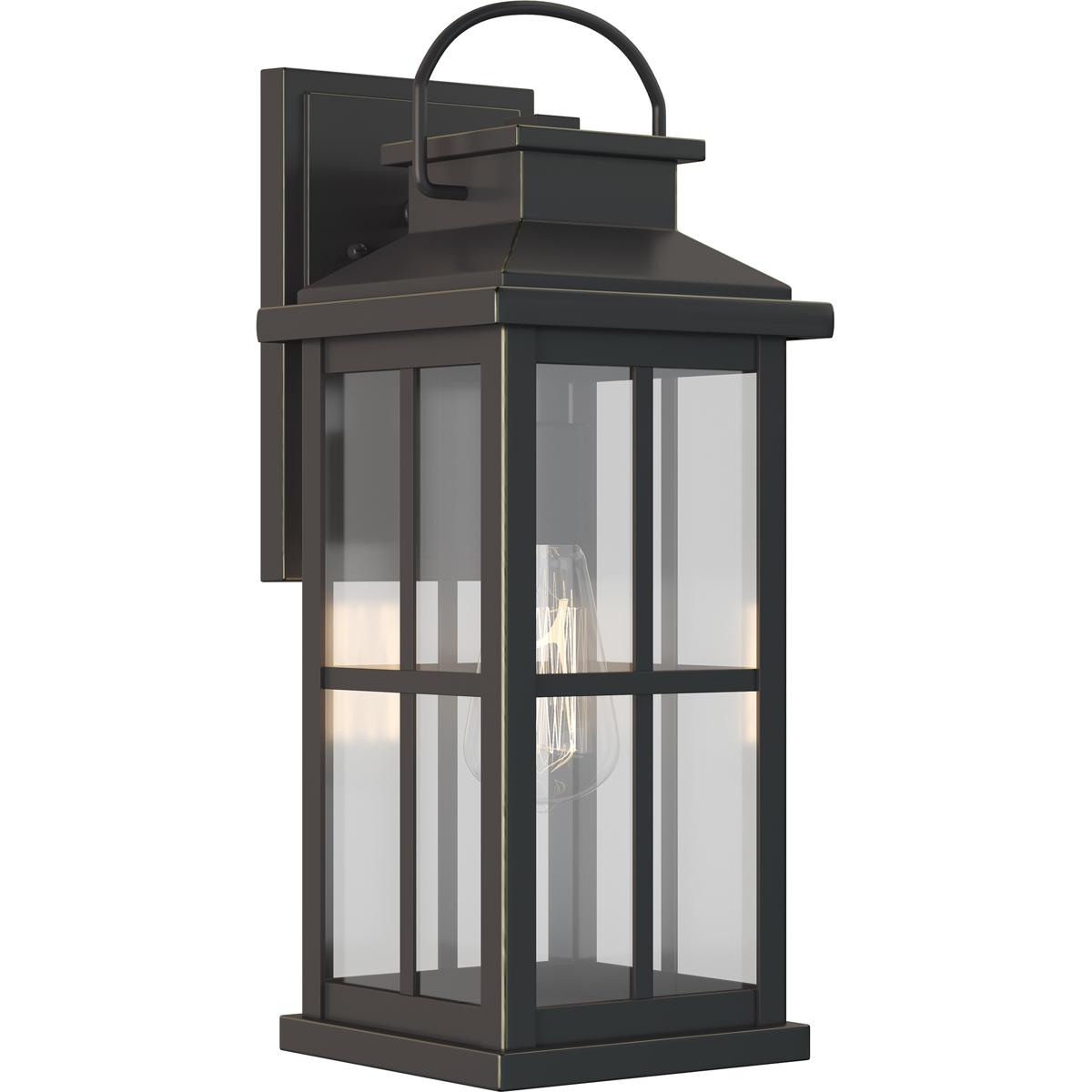 Progress P560266-020 Williamston 1 Light 18 inch Antique Bronze Outdoor Wall Lantern, Large