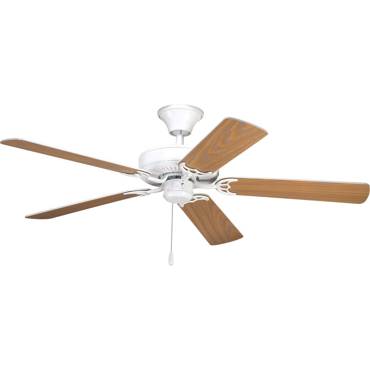 Progress Lighting P250130 Airpro Indoor Ceiling Fan White with White