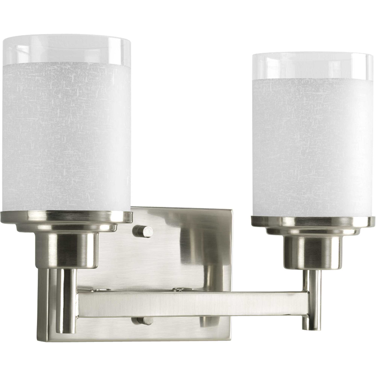 Bowery + Grove 51789-BNWL Brackettville 2 Light 13 inch Brushed Nickel Bath Vanity Wall Light