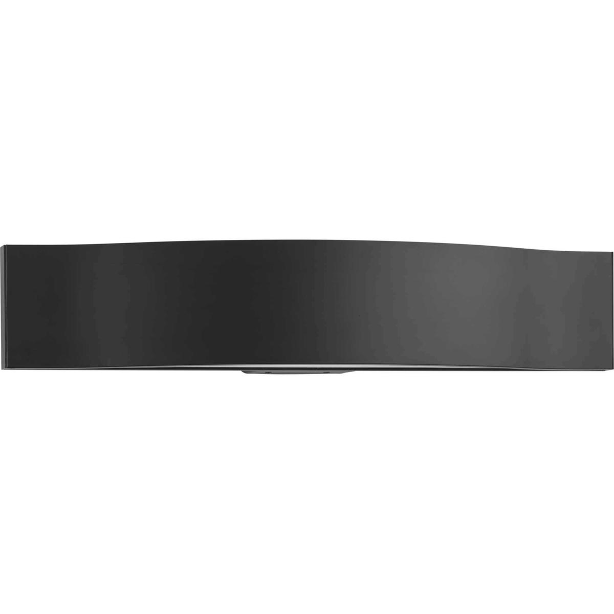 Progress P300451-31M-CS Curvity LED LED 24 inch Matte Black Linear Vanity Light Wall Light, Progress