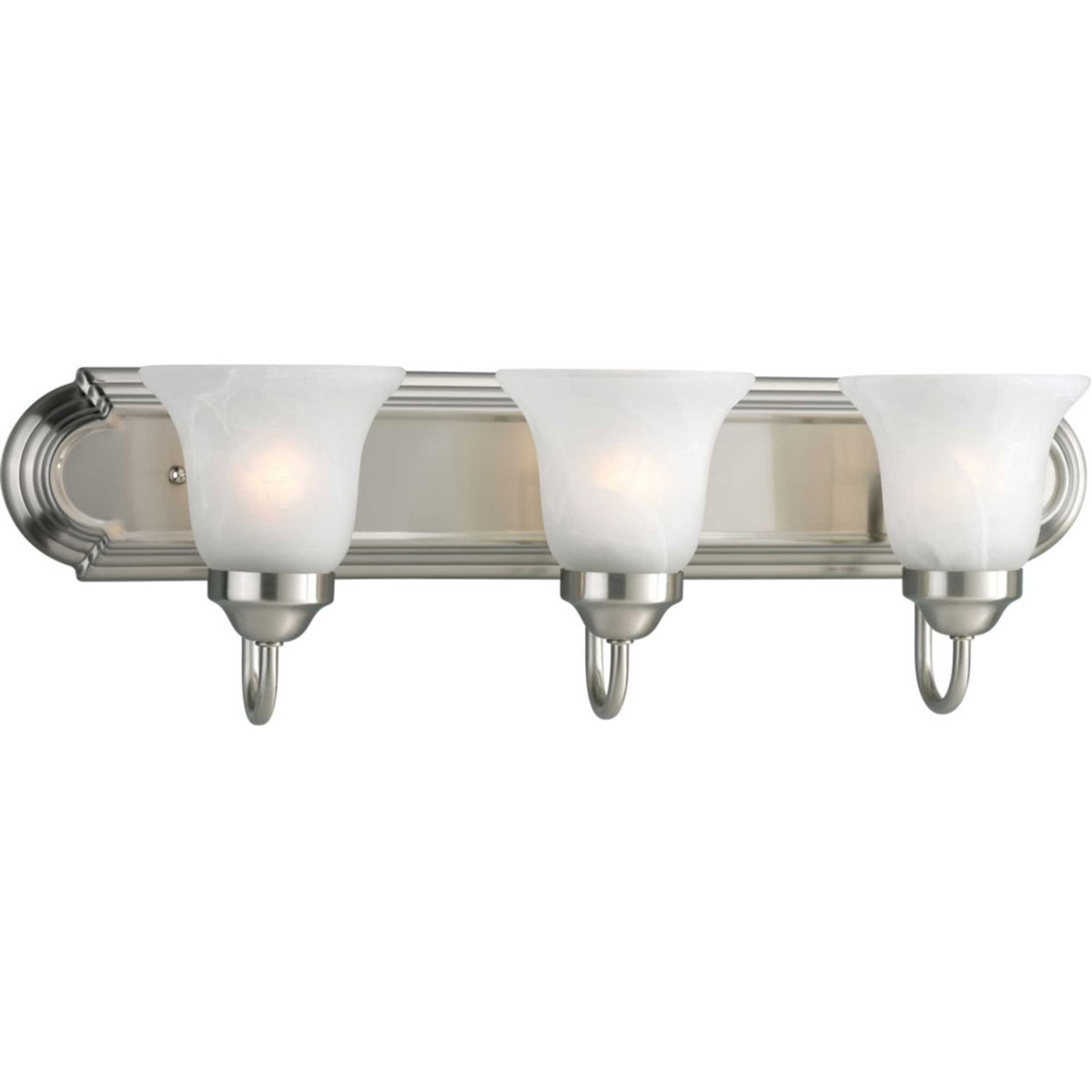 41ELIZABETH 41736-BNEA Verity 3 Light 24 inch Brushed Nickel Bath Vanity Wall Light