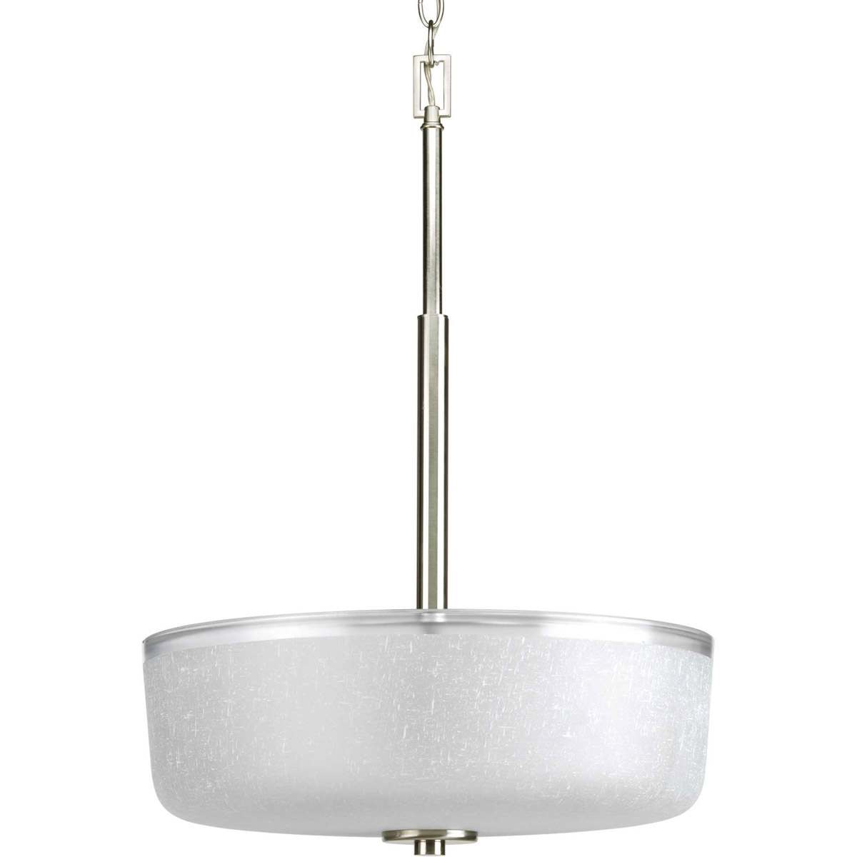 41ELIZABETH 41358-BNWL Lyndon 3 Light 18 inch Brushed Nickel Hall & Foyer Ceiling Light