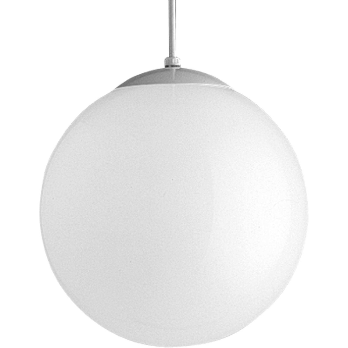 Progress P4403-29 Opal Globes 1 Light 11.88 inch White Pendant Ceiling Light