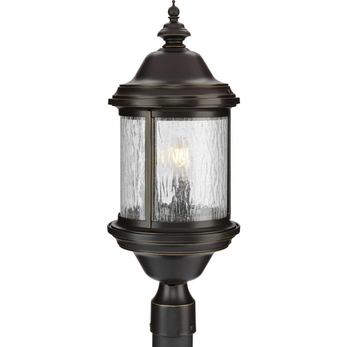 Progress P5450-20 Ashmore 3 Light 23.75 inch Antique Bronze Outdoor Post Lantern