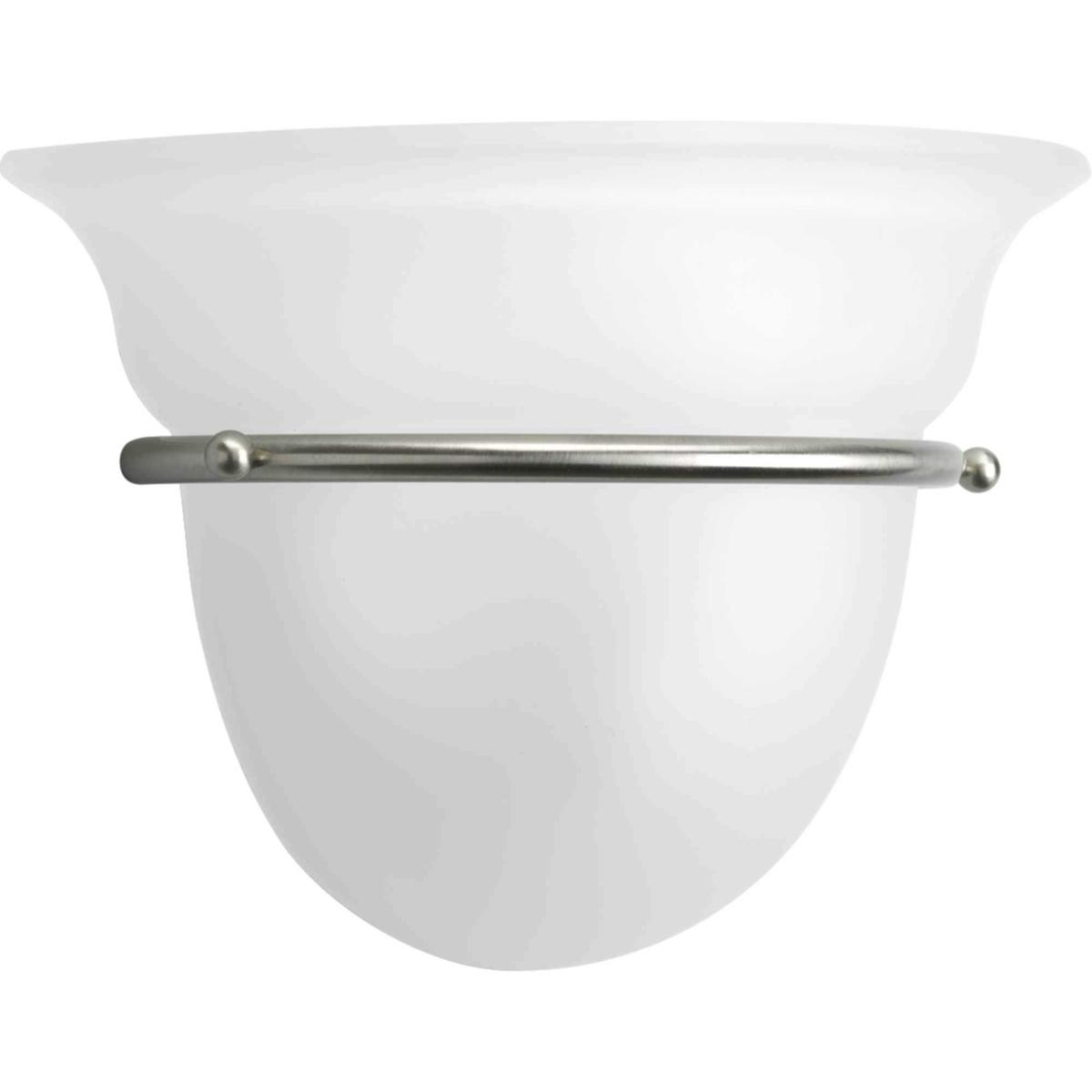 Progress P7181-09 Torino 1 Light 9.5 inch Brushed Nickel Wall Sconce Wall Light
