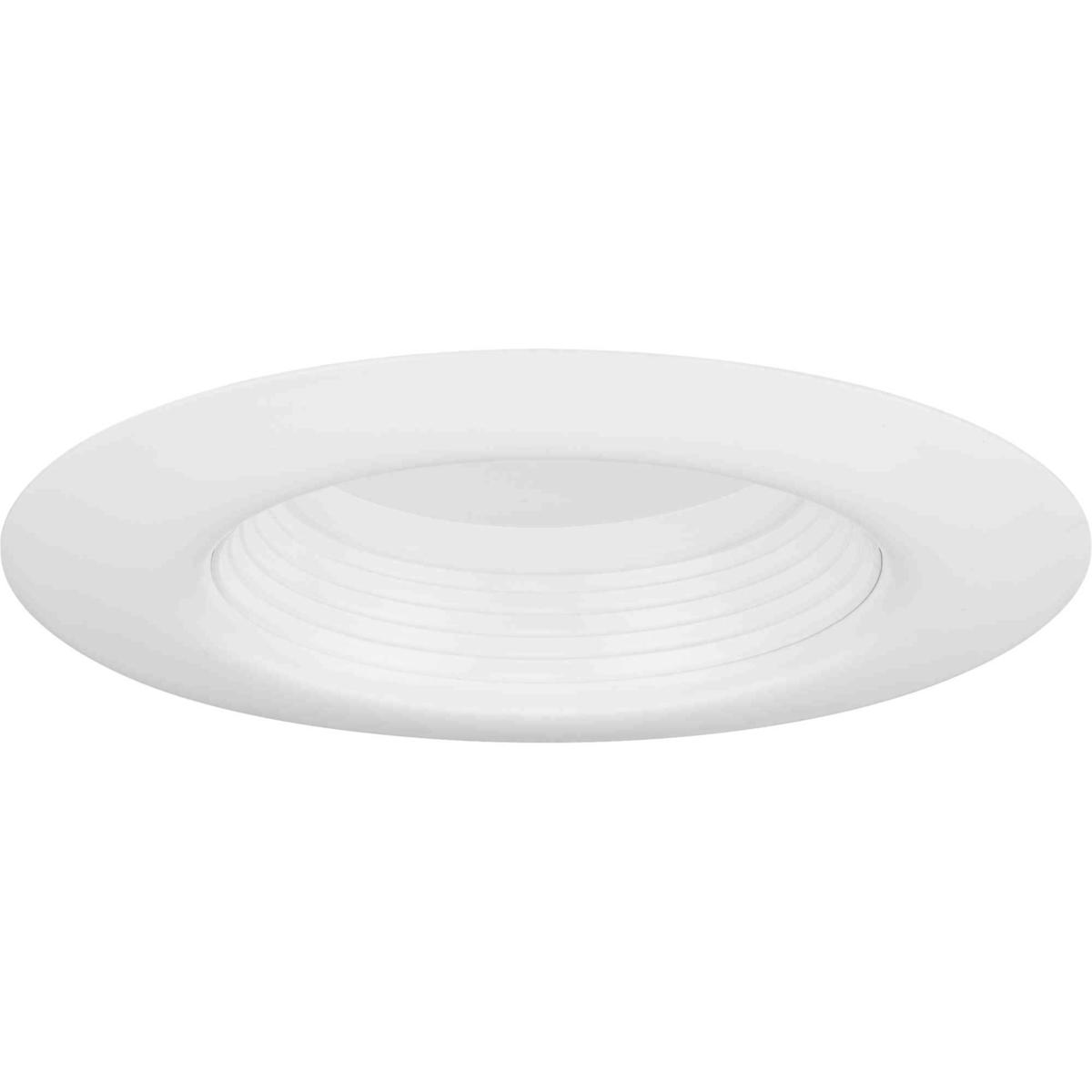 Progress P800019-028-CS Intrinsic Satin White Recessed Trim, Progress LED