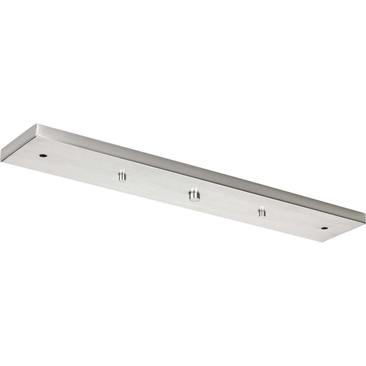 Progress P8404-09 Accessory Canopy Brushed Nickel Multi Pendant Canopy