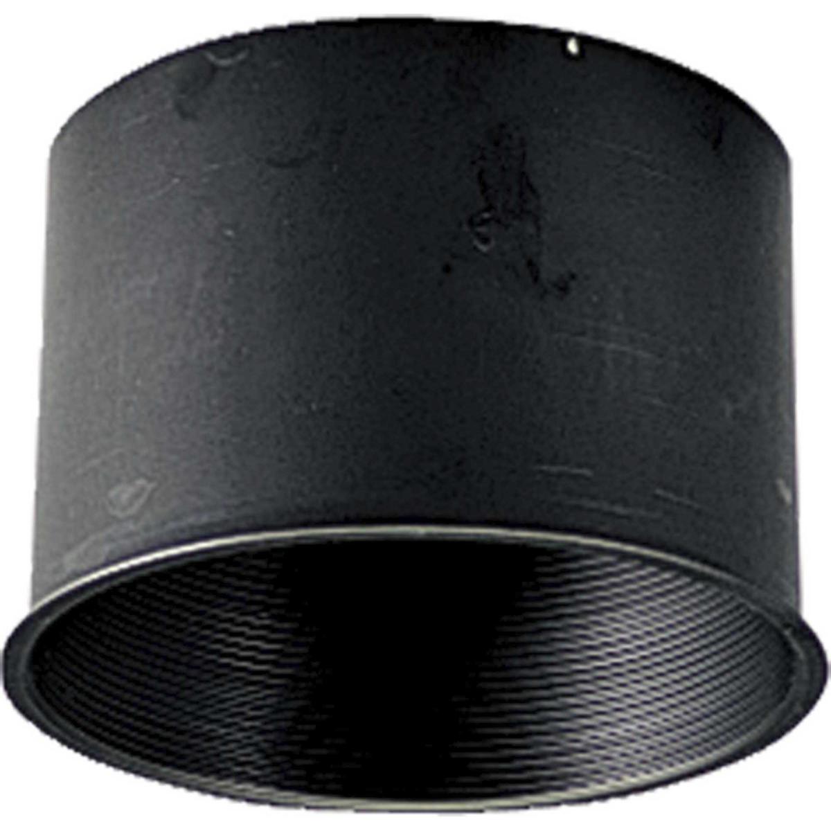 Progress P8710-31 Aluminum Round Accessories Black Deep Groove Step Baffle