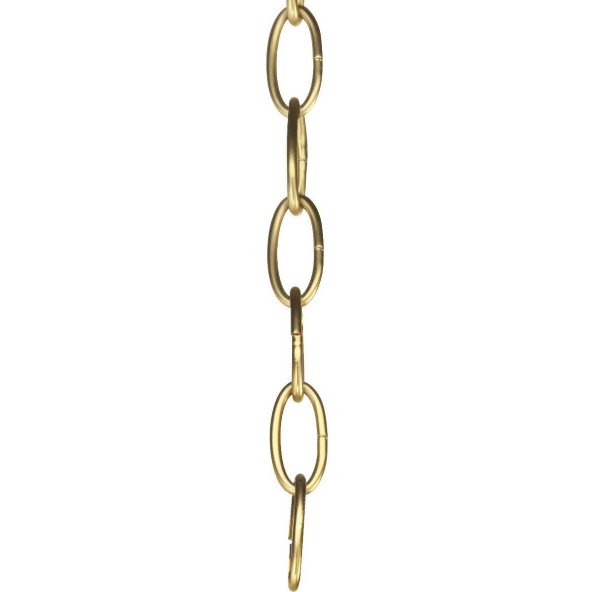 Progress P8757-137 Accessory Chain Natural Brass Chain