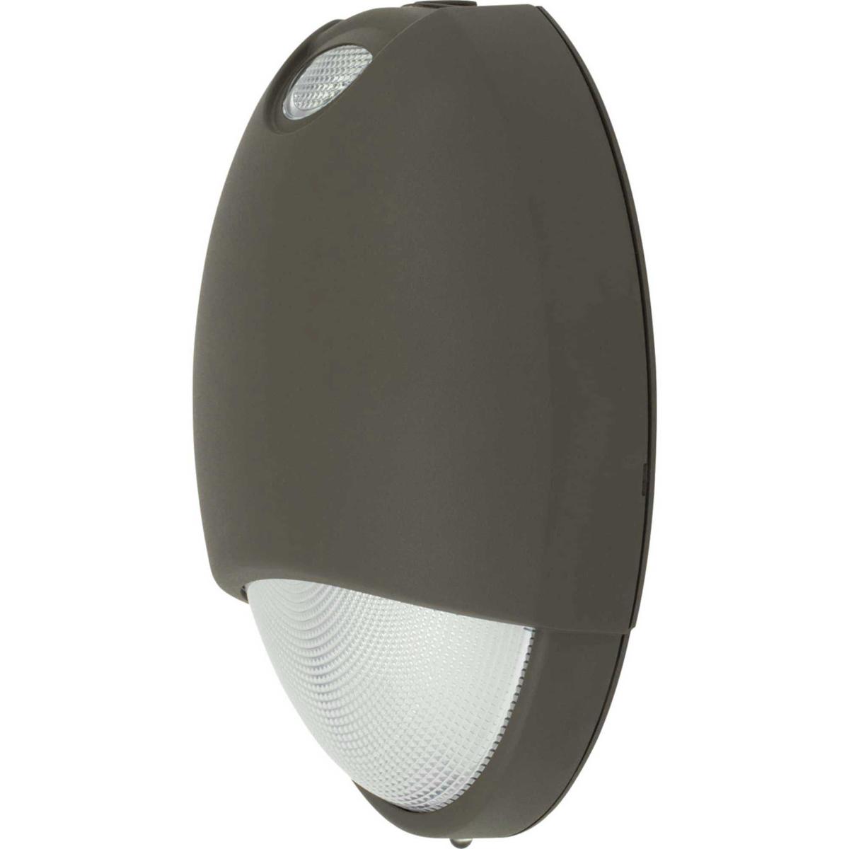 Progress PEOEU-EM-20 Exit Signs LED 6.13 inch Bronze Emergency Light Ceiling