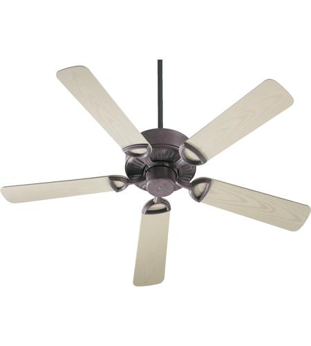 Quorum International Estate Patio Outdoor Ceiling Fan In Cobblestone With Weathered Pine Blades 143525 33