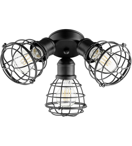 Quorum 2314 69 Fort Worth Led Noir Patio Fan Light Kit