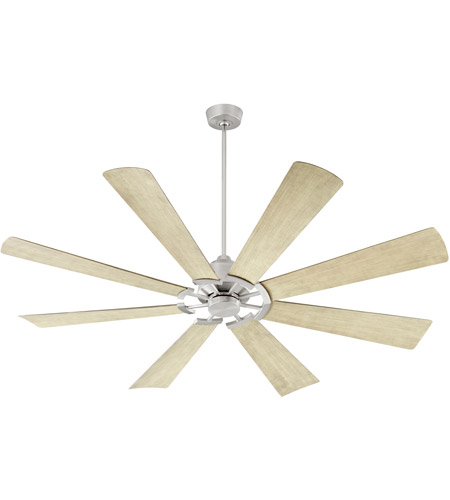Quorum 30728-59 Mod 72 inch Matte Black with Weathered Gray Blades Patio Fan photo