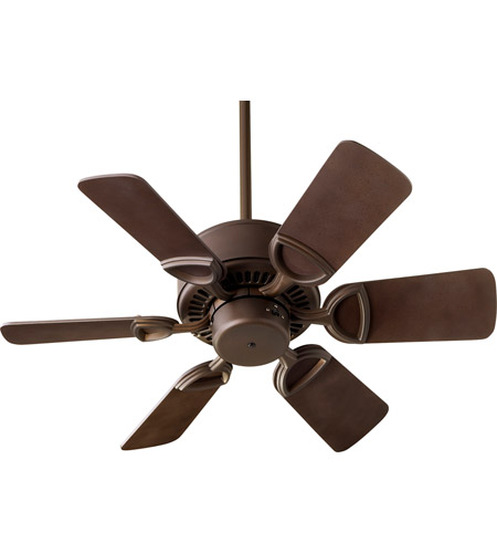 Quorum 43306 86 Estate 30 Inch Oiled, 30 Inch Ceiling Fan With Light