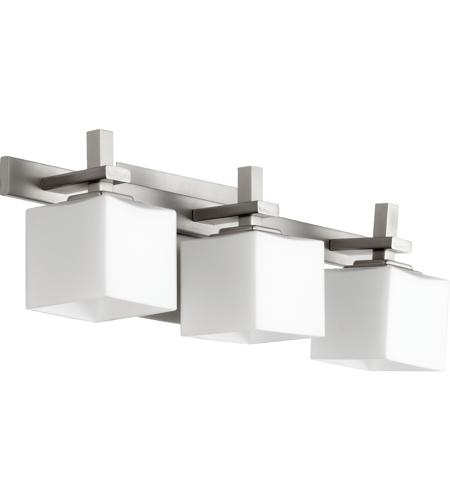 Quorum International Signature 3 Light Vanity Light In Satin Nickel 5365 3 65