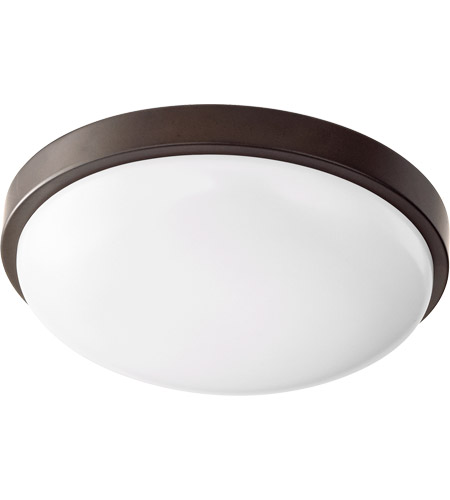 Quorum 902 11 86 Signature Led 12 Inch Oiled Bronze Flush Mount