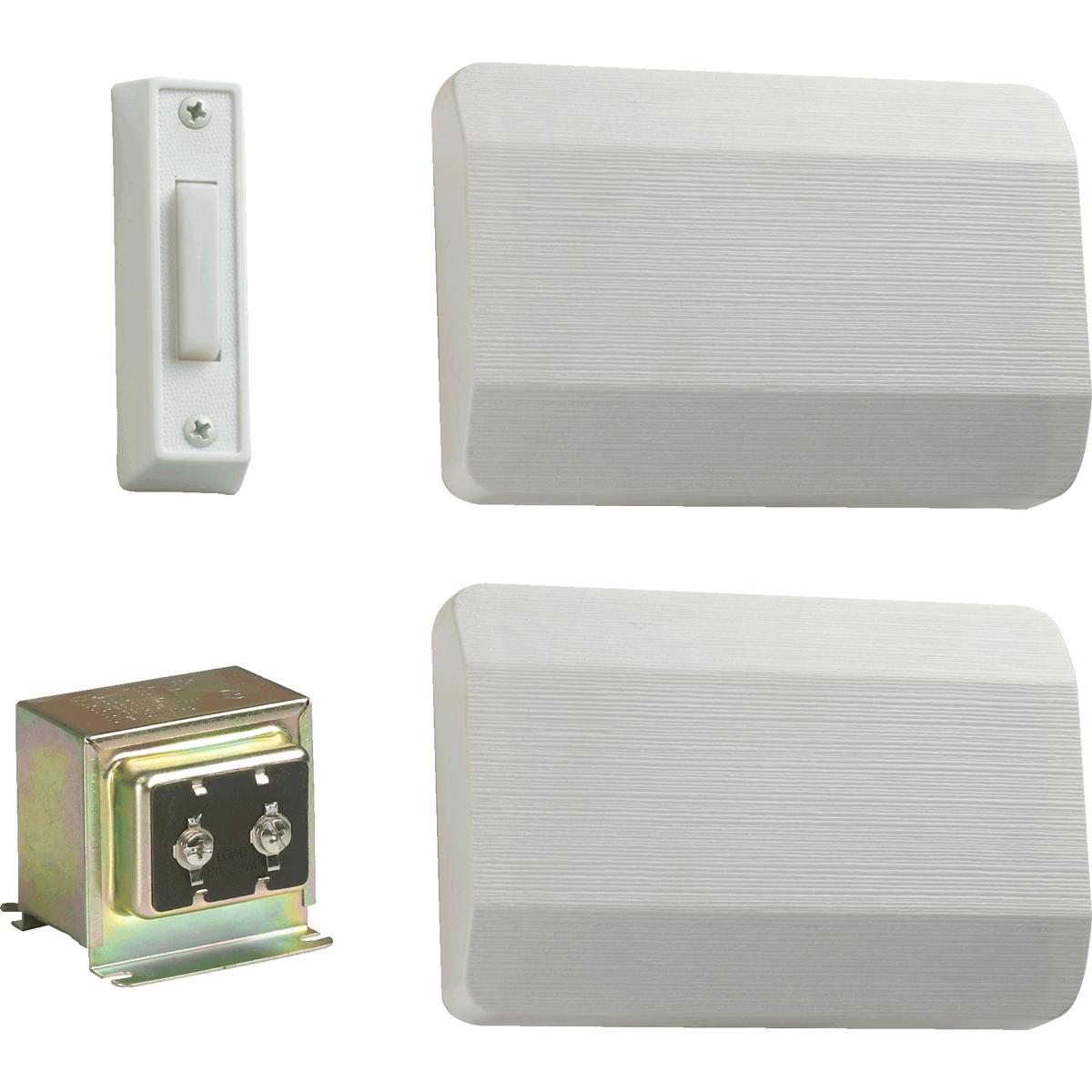 Quorum 102-1-6 Lighting Accessory White Single Entry Doorbell