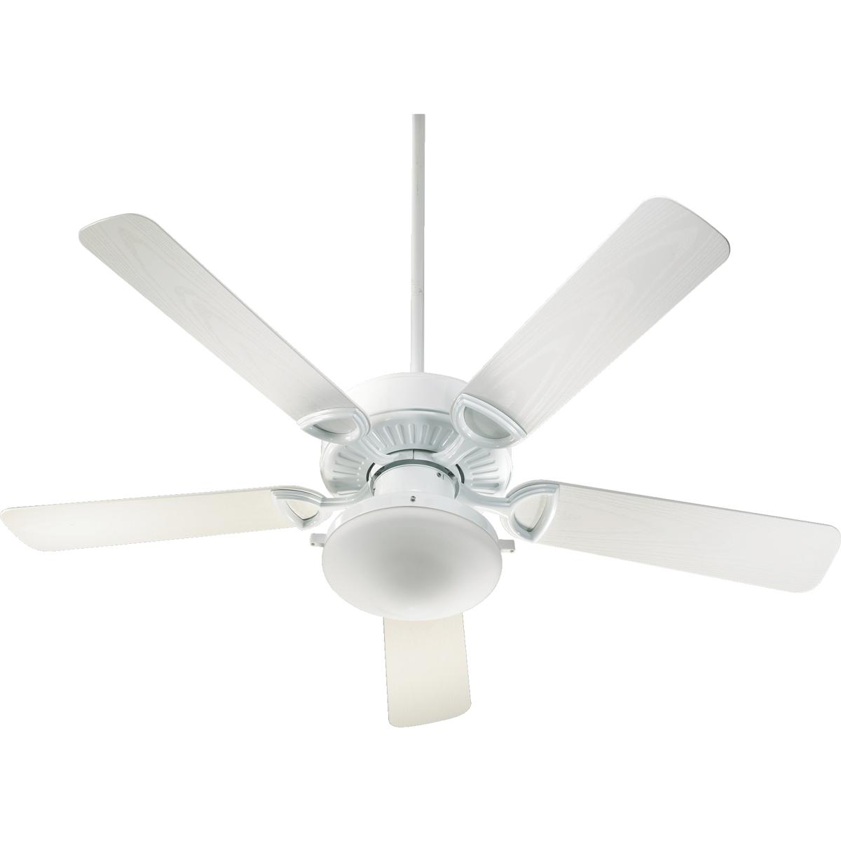 Quorum 143525-906 Estate Patio 52 inch White Outdoor Ceiling Fan