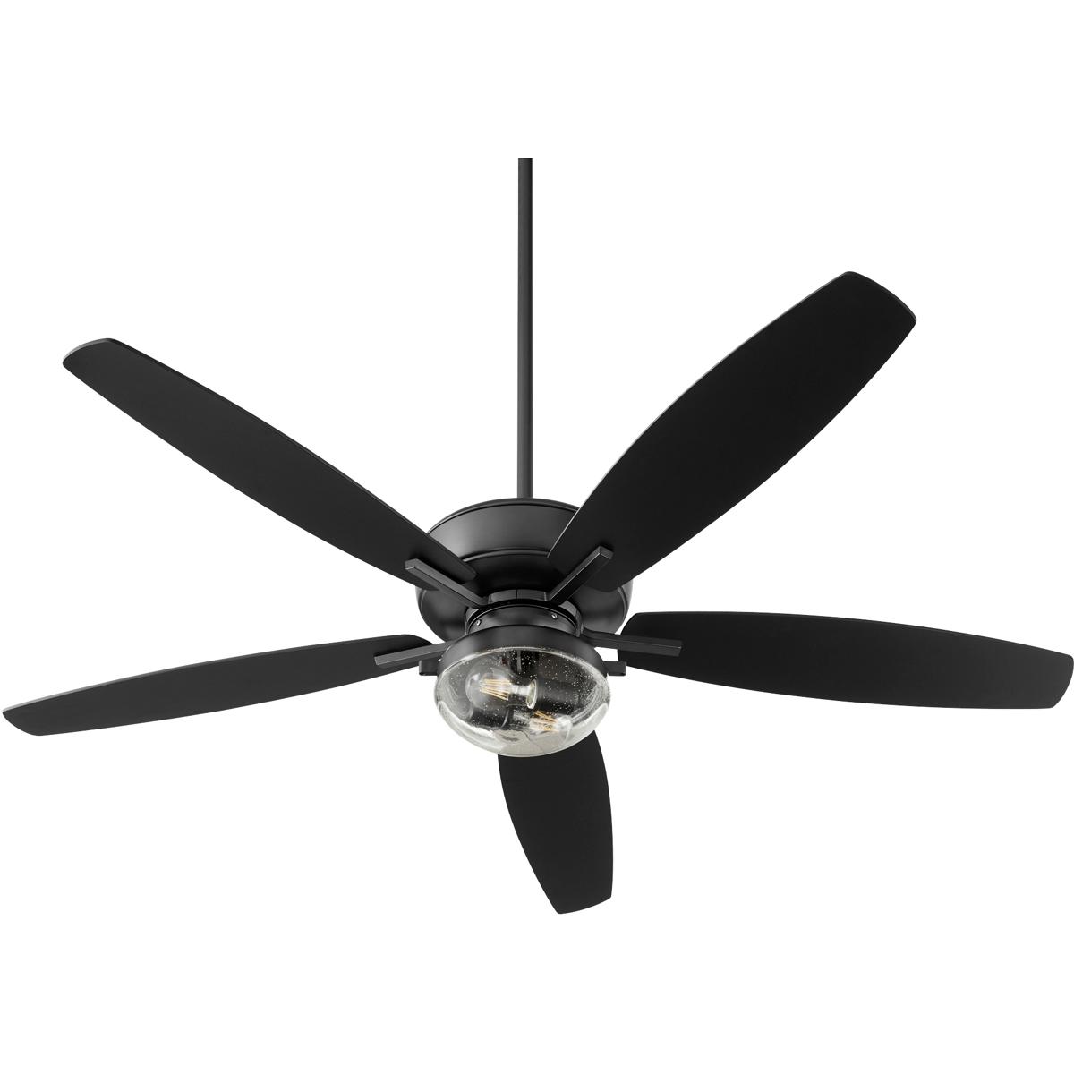 Quorum 170605-69 Breeze Patio 60 inch Textured Black with Matte Black Blades Outdoor Ceiling Fan