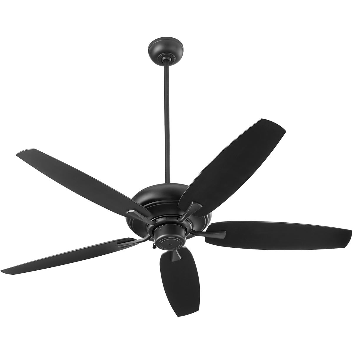 Quorum 190565-59 Apex Patio 56 inch Matte Black Outdoor Ceiling Fan