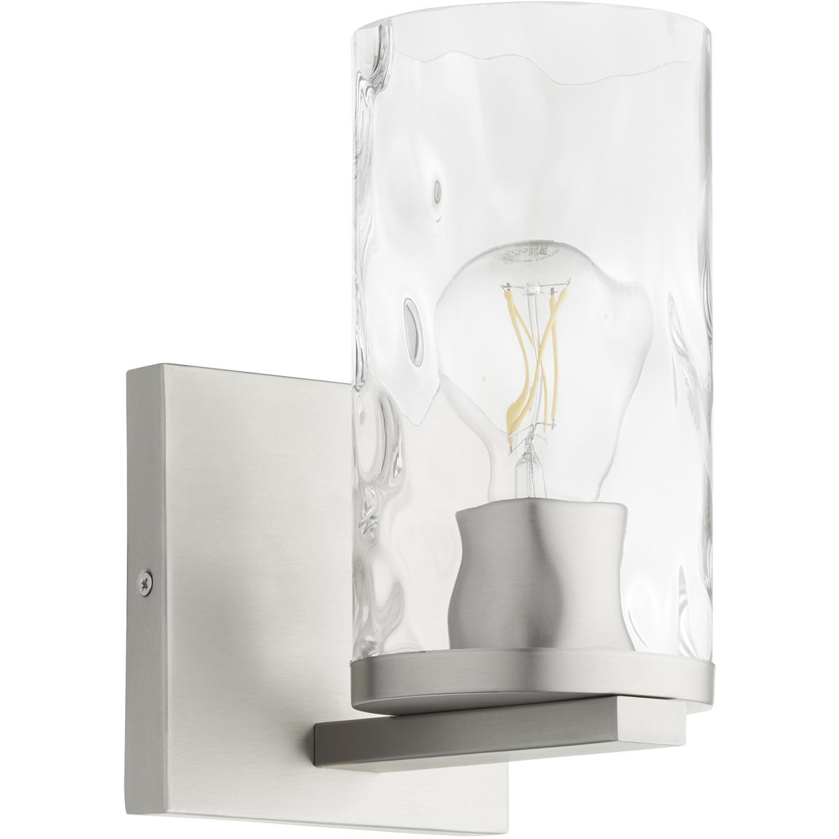 Quorum 5111-1-65 Steinway 1 Light 5 inch Satin Nickel Wall Sconce Wall Light