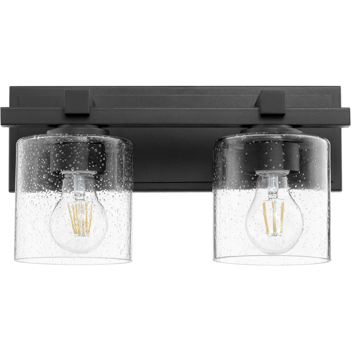 Quorum 5669-2-269 Fort Worth 2 Light 14 inch Noir Wall Sconce Wall Light