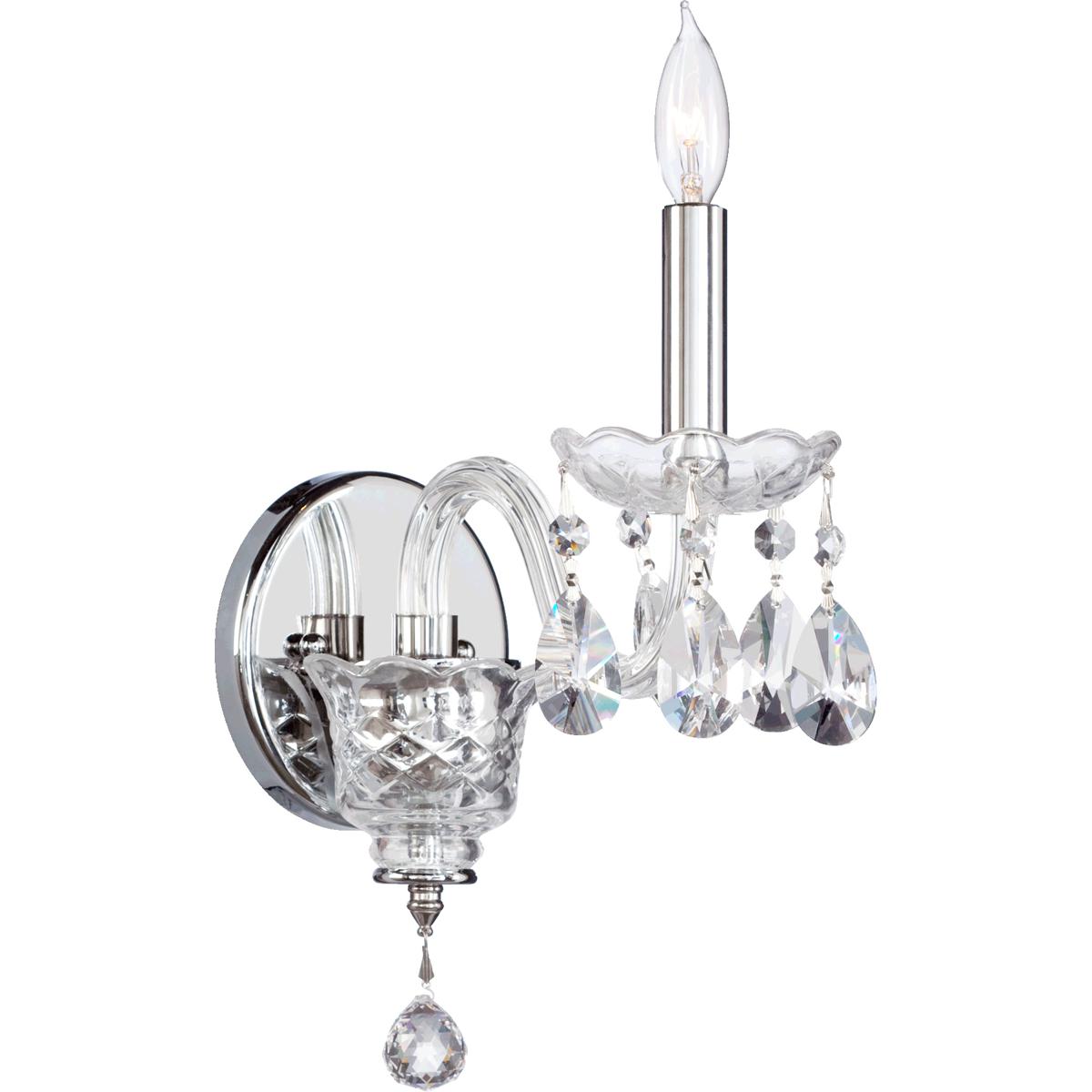 Quorum 631-1-514 Bohemian Katerina 1 Light 5 inch Chrome Wall Sconce Wall Light