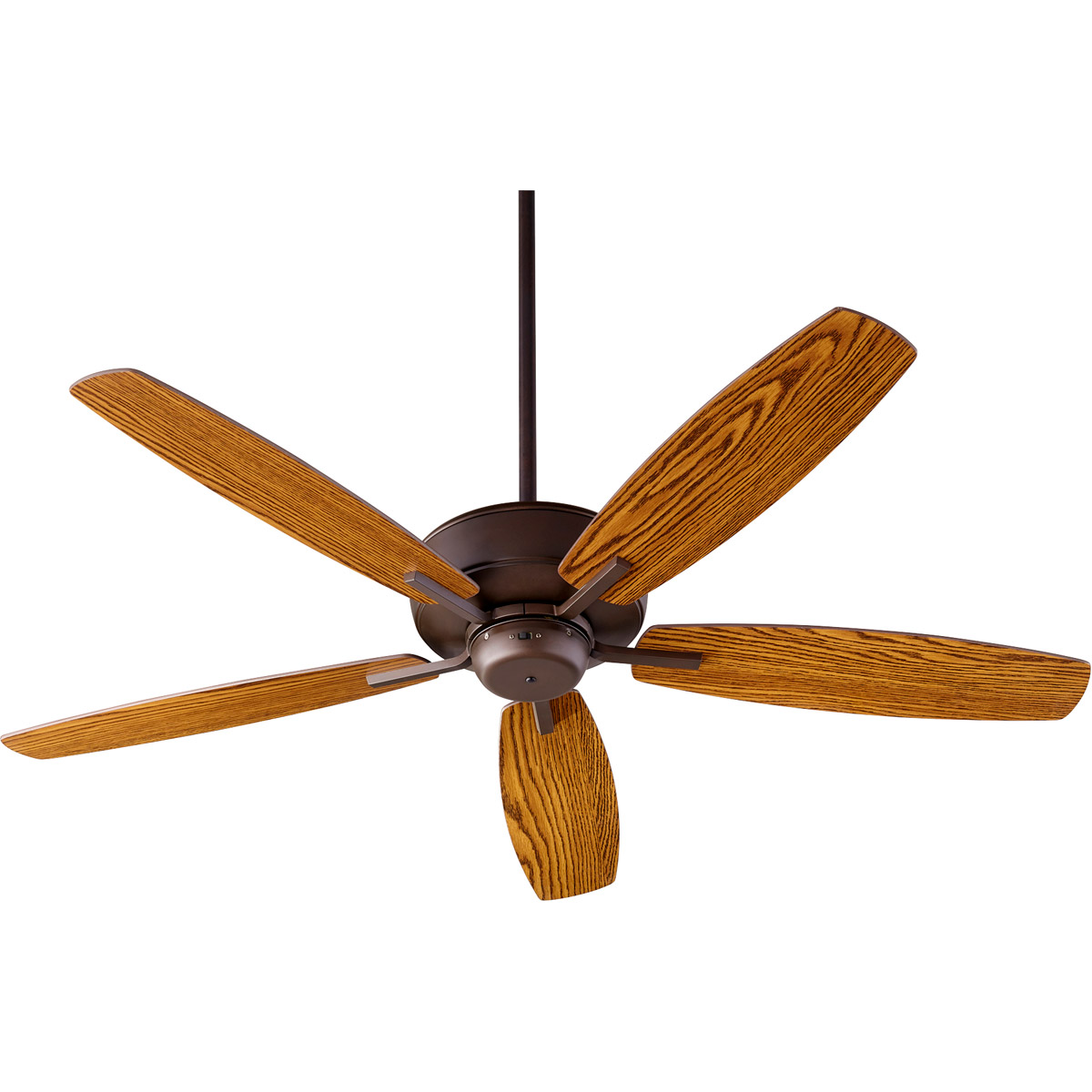 Quorum 7052-86 Breeze 52 inch Oiled Bronze with Dark Oak/Walnut Blades Indoor Ceiling Fan