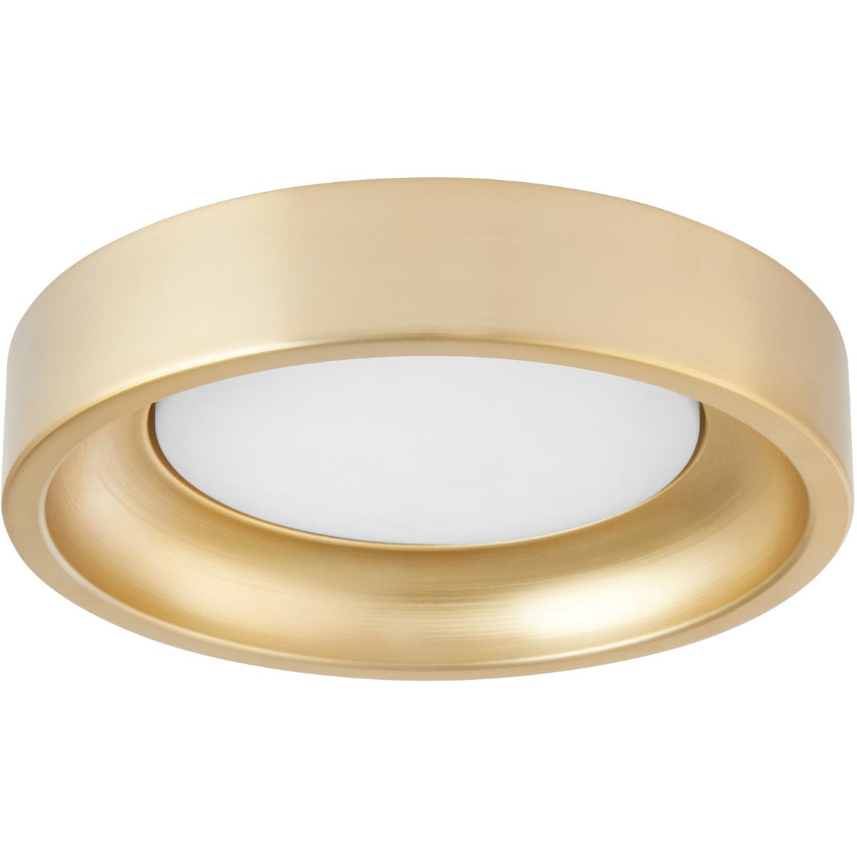 Quorum 8-10806-80 Zeus LED Aged Brass Patio Fan Light Kit