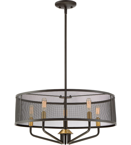 Quoizel Cts2822wt Cityscape 5 Light 22 Inch Western Bronze Pendant Ceiling Light