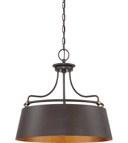 Fairview 4 Light 24 Inch Western Bronze Pendant Ceiling Light