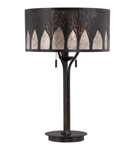 quoizel mica table lamp